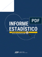 Informe Estadístico JEP