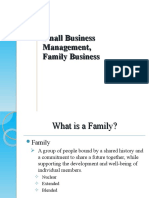 Small Business Management, Family Business