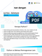 Pertemuan 1 Python