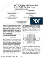 Comparison of SVPWM and SVM Controlled Smart VSI Fed PMSG For Wind Power Generation System