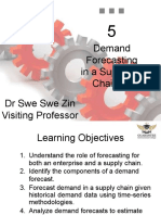 Demand Forecasting in A Supply Chain DR Swe Swe Zin Visiting Professor