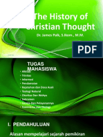 Bahan Belajar - History of Christian Thought