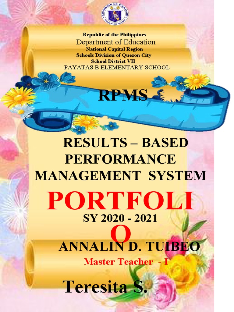 Cover Ipcrf Rpms | Download Free PDF | Learning | Mentorship