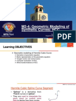 M2-4: Geometric Modeling of Synthetic Curves: HCC: BITS Pilani