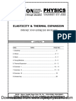 Elasticity - Thermal Expansion