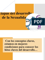 Etapas desarrollo sexualidad: desde concepción a juventud