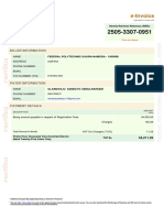 Generate e-Invoice for Federal Polytechnic Registration Fees