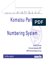 Komatsu Parts Numbering System: Call The Experts