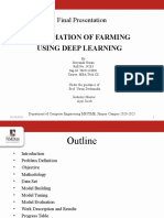 Automation of Farming Using Deep Learning: Final Presentation