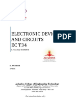 EC T34 Electronic Devices and Circuits