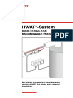 Hwat - System: Installation and Maintenance Manual
