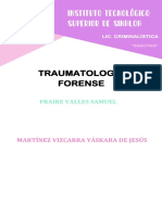 Traumatología Forense/ Quemaduras