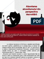 Abordarea Alcoolismului Din Perspectiva Dezvoltării