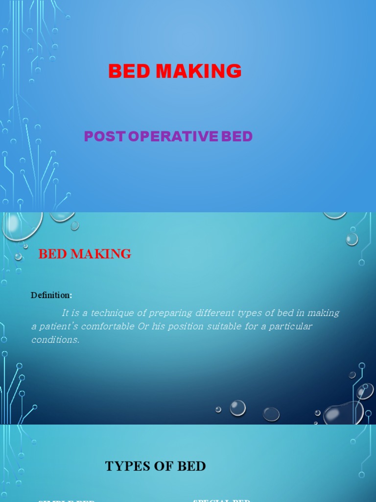 0post Operative Bed PDF Bed Bedding