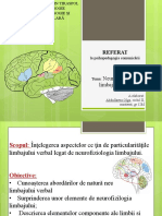 Neurofiziologia Limbajului Verbal