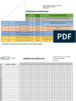 Gerencia de Proyectos 2019-01