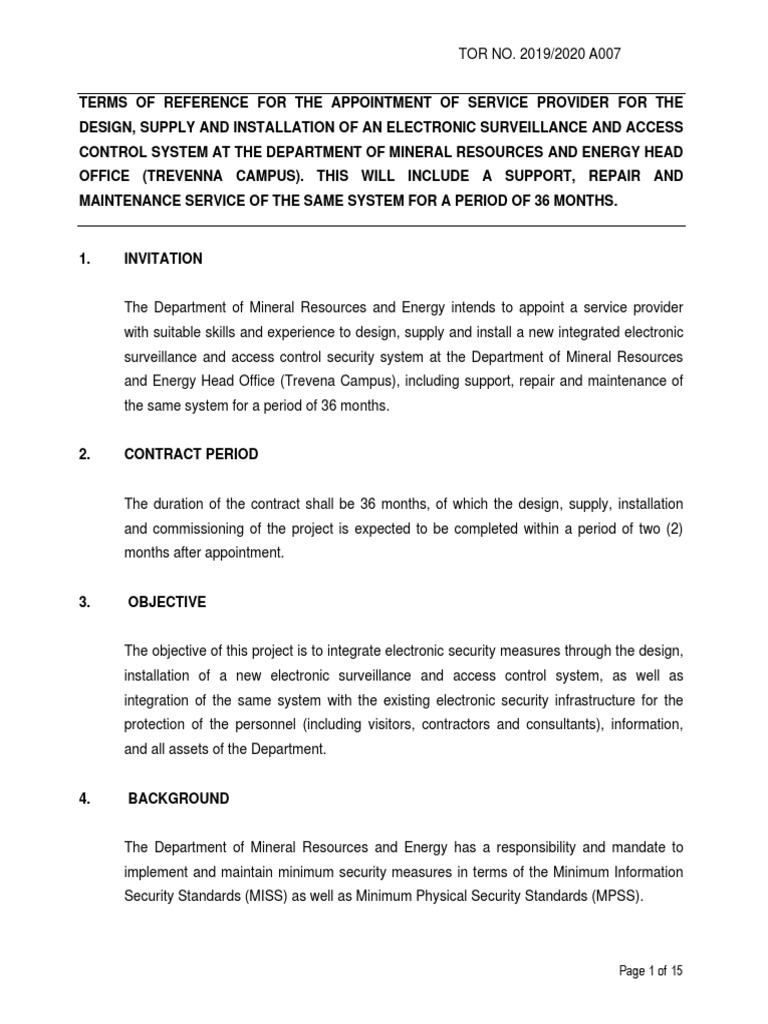 Integrated Security System Proposal | PDF | Access Control | Surveillance