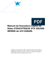 1080P VTRAXX Manual PORT. VTX 300800 Series