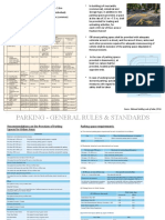 Parking - General Rules & Standards: Source: National Building Code of India (2016)