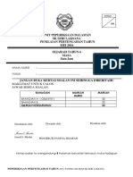 Ujian Akhir Tahun KSSR Tahun 6 Sejarah Set5