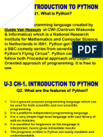 CH - 1 Getting Started With Python