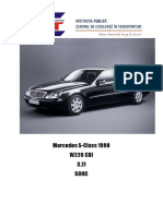 Mercedes s-class w220 1998 3.2l