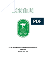 Konstitusi Ismafarsi 2016-2022 FIX