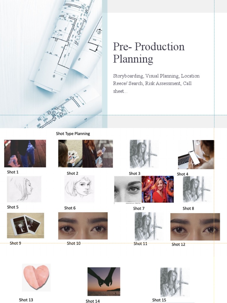 Pre-Production Planning: Storyboarding, Visual Planning, Location Reece ...
