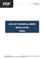 A330 Act Trainer by Airbus Installation Guide