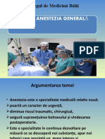 Anestezia Generala