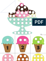 Free_Ice Cream Dot Marker Counting