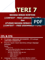 Materi 07 - Komputasi - CFL-CFG
