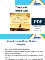 A Thousand Splendid Suns