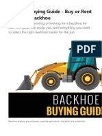 Backhoe Buying Guide - Buy or Rent The Right Backhoe