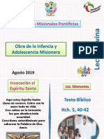 Lectio Divina Agosto 2019.pptx Infancia Misionera