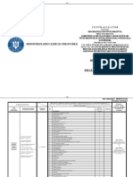 Centralizator 2021 - Discipline Tehnologice