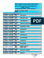 CBSE Class 12 Date Sheet 2022