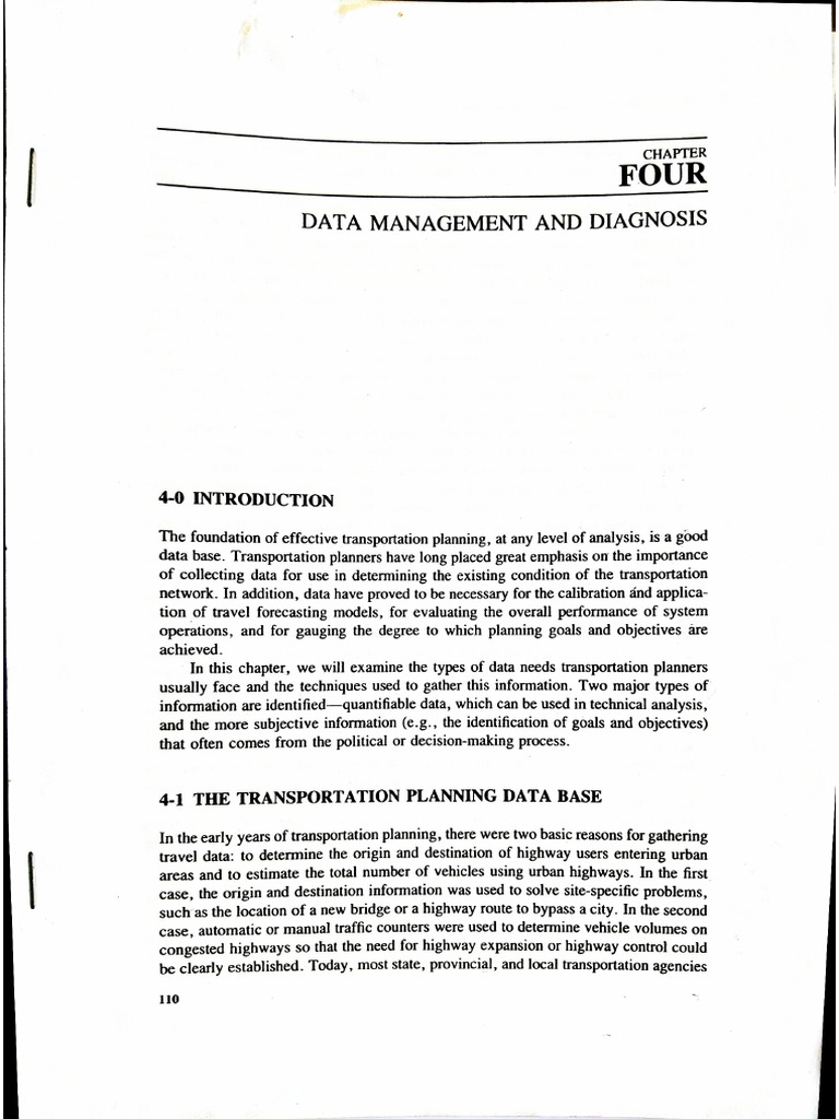 Chapter 4 Data Management and Diagnosis | PDF
