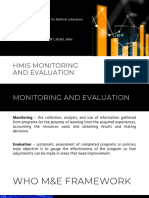 6 HMIS Monitoring and Evaluation