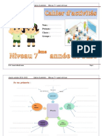 Cahier Dactivités 7eme - 2021 2022