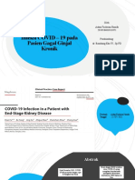 JURDING COVID-19 Infection in A Patient With End-Stage Kidney