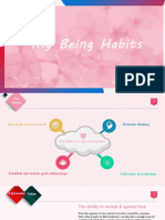 My Being Habits: Student Spring 2020