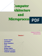 Computer Architecture and Microprocessor