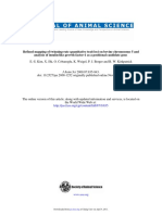 Refined mapping of twinning-rate quantitative trait loci on bovine chromosome 5 and analysis of insulin-like growth factor-1 as a positional candidate gene.