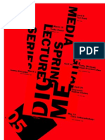 RISD D+M Lecture Series Poster Spring 2005