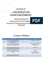 Triple Bottom Line Causal Loop Diagrams