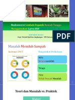 Biokonversi Limbah Organik Rumah Tangga DG Larva BSF