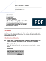 Class 12 Alcohols Phenols Ethers Notes