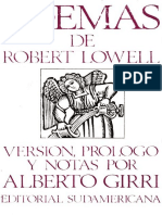 Robert Lowell Poemas.