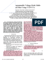 A Digitally Programmable Voltage-Mode Multi-Function Filter Using Ccdvccs